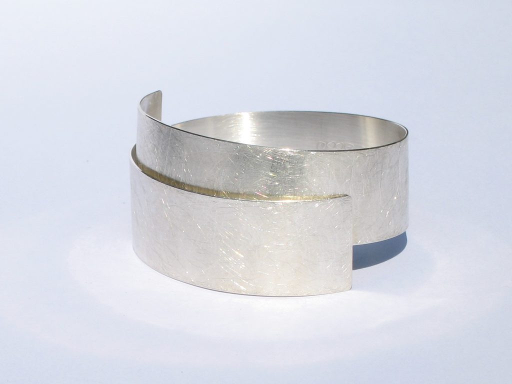 MOYA Sheet bracelet silver