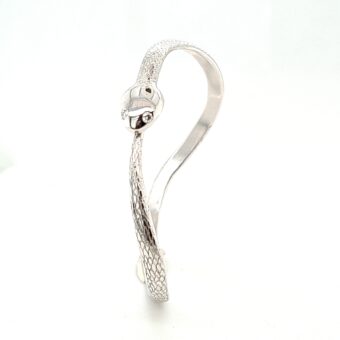 Snake bracelet 14k white gold